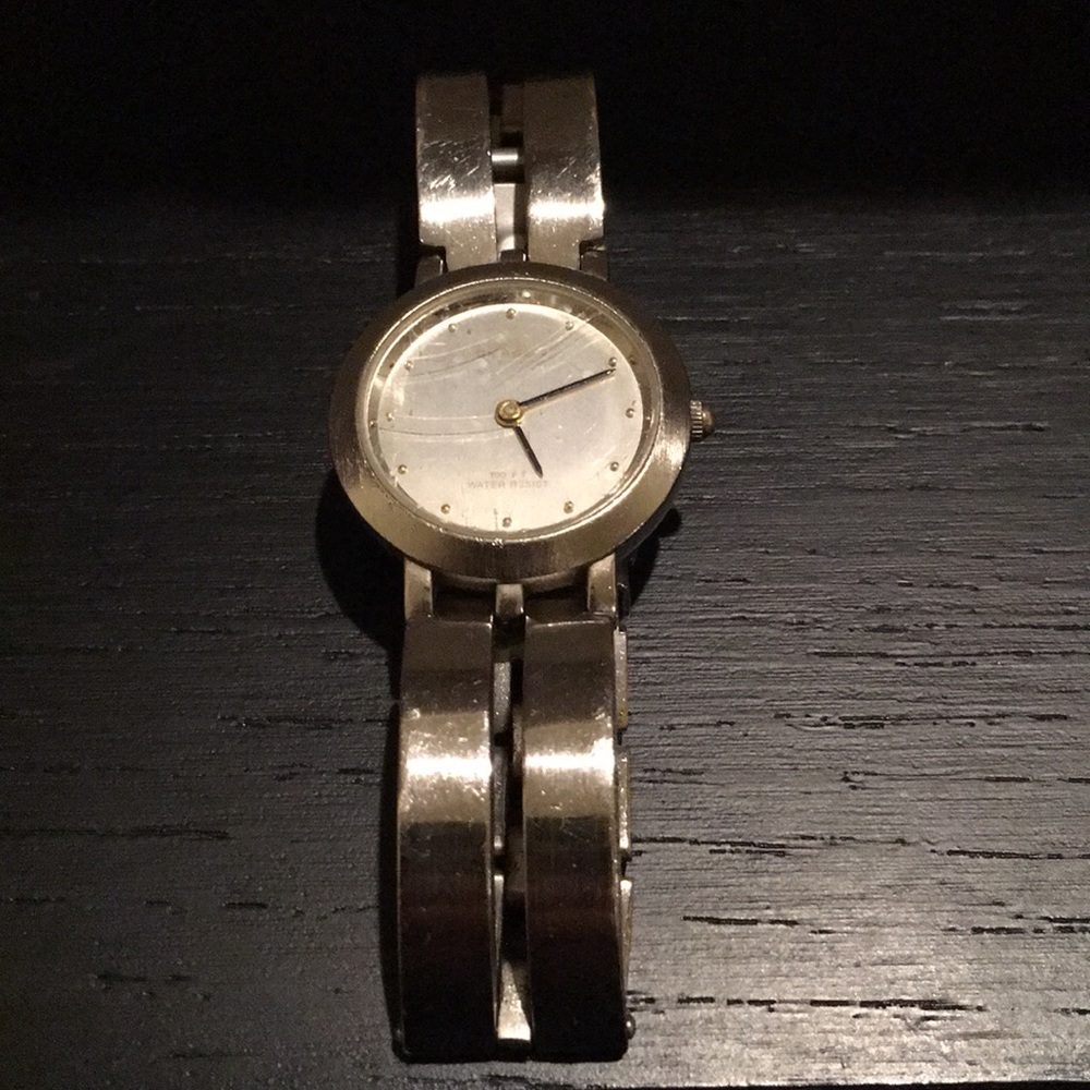 Silver watch